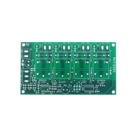 Sekwencyjny sterownik oświetlenia - PCB do projektu AVT 3291