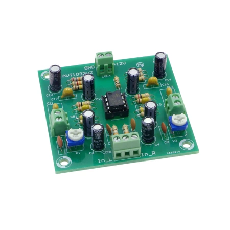 Przedwzmacniacz mikrofonowy stereo - KIT AVT 1033