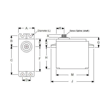 Serwo TowerPro SG-5010 - 39g - 5.5kg/cm