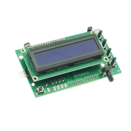 AVTduino LCD - wyświetlacz i panel peryferiów Arduino - KIT AVT 1615
