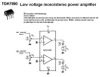 Wzmacniacz audio TDA7050