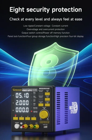Zasilacz laboratoryjny 30V/5A DSP30D5 Mechanic