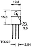 Triak BT136-600, 600 V, 4 A, IGT 35–70 mA, TO-220, zamiennik KT207/500