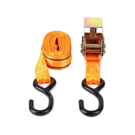 Pasy transportowe z napinaczem - zestaw, udźwig 700kg, długość 4.5m, 4 szt. BELT-03