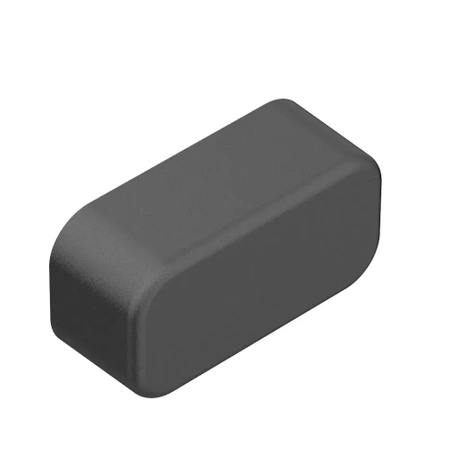 Obudowa OBD ZOBD MINI, 24,7 × 48,3 × 18 mm, ABS, czarna, Kradex