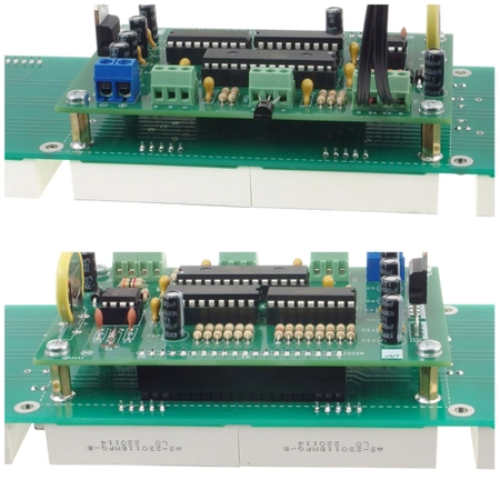 Zegar z zielonym wyświetlaczem 55mm ustawiany za pomocą GPS - KIT AVT 5522/2/G