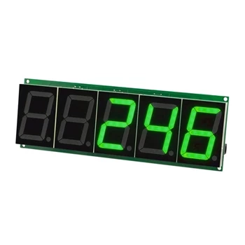 Programowany licznik zdarzeń (impulsów) zielony wyświetlacz - KIT AVT 1824/G