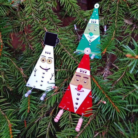 Elf Pomocnik- ozdoba DIY, zestaw do nauki lutowania, AVT XMAS6