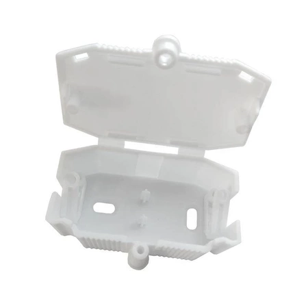 Obudowa kostki elektrycznej, biała