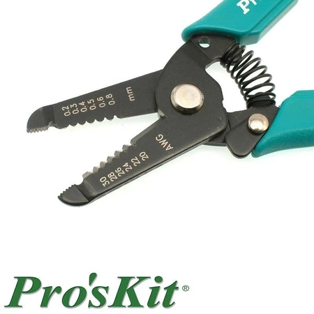 Ściągacz izolacji precyzyjny, AWG 30-20, 156mm, 8PK-3001D Proskit