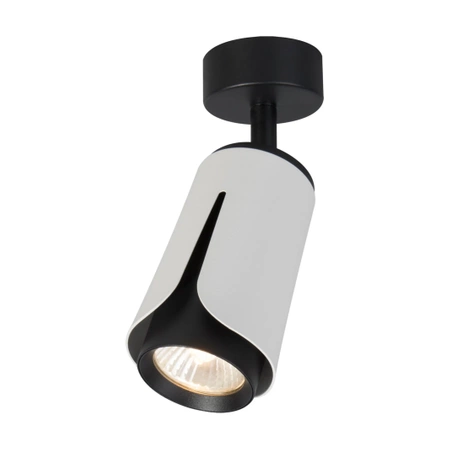 Kinkiet GU10 LED x1 biały+czarny, XUDO IK261W