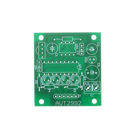 Dekoder kodu RC5 - UniSterownik - PCB do projektu AVT 2992