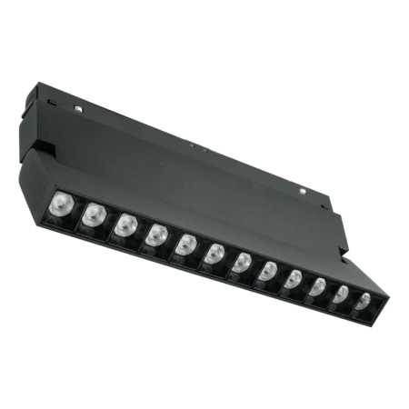 Reflektor szynowy magnetyczny liniowy 12W 960lm 4000K czarny M-LINE