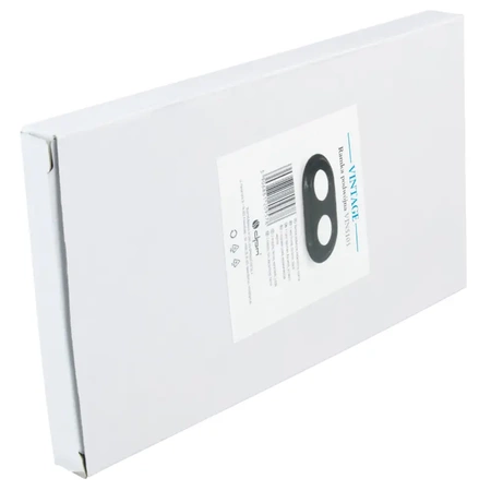 Ramka podwójna ceramiczna czarna Ceramic Loft