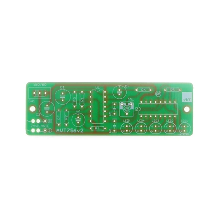 Widmowa makatka LED, PCB do projektu AVT756