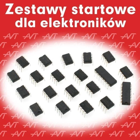 Wzmacniacze operacyjne. Zestaw 20-elementowy, AVT715