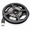 Taśma LED RGB USB 5 V, 2 m, 40 diod SMD5050, ze sterownikiem 3-przyciskowym, IP33