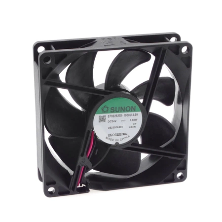Wentylator osiowy Sunon 92×92×25 mm, 24 V DC, 87 m³/h, 34 dB(A)