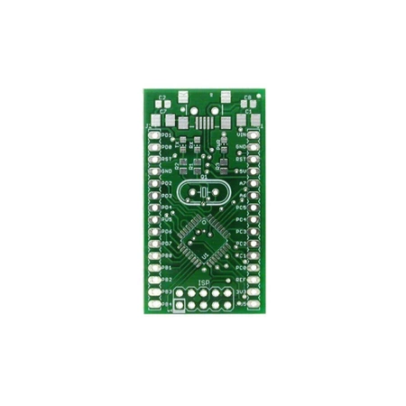 Minimoduł zTmega8, PCB do projektu AVT1622