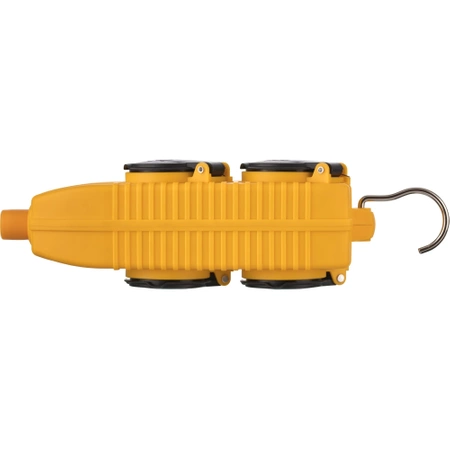 Przedłużacz Powerblock IP54 do zastosowań budowlanych 5m niebieski, BREMAXX