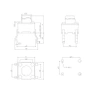 Mikroprzełącznik tact switch 22,5 mm THT 6 × 6 mm, wysokość 26 mm