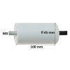 Kondensator rozruchowy do silnika 40µF 450VAC, CBB60, przewody 15 cm, Ø45 × 100 mm, EPERS