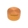 Gałka aluminiowa do potencjometru na oś 6mm - 30x17mm - złota