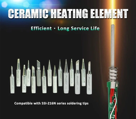 Stacja lutownicza hotair 700W 24L/min + lutownica grotowa 60W Proskit SS-989B