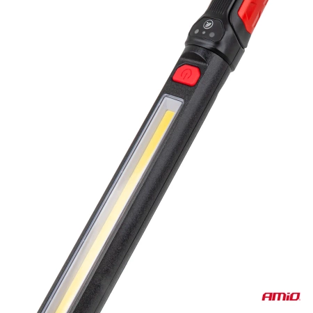 Lampa inspekcyjna LED 10W COB - 1000lm - 4400mAh - AMIO 04505