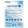 Akumulator 9V Ni-MH 250mAh, 6F22, ready to use