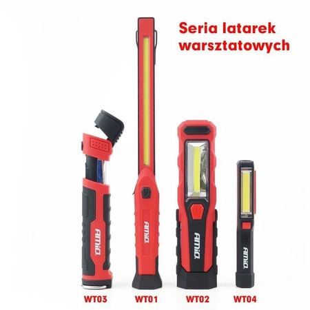 Latarka inspekcyjna z wbudowanym akumulatorem WT02