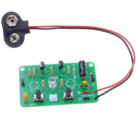 Przełącznik dotykowy START/STOP 9-12V z sygnalizacją LED - KIT AVT 725