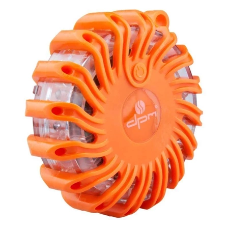 Samochodowe światło bezpieczeństwa z magnesami. Ostrzegawcza flara LED, 80lm