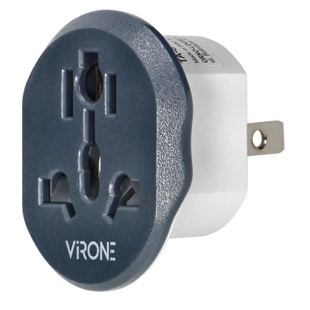 Adapter podróżny TA8 Go to USA 110–230V 10A – wtyczka amerykańska A/B, gniazdo uniwersalne
