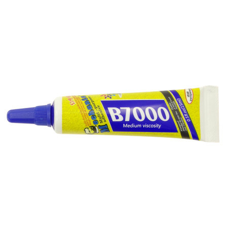 Klej uniwersalny akrylowy przezroczysty B7000 15ml Mechanic