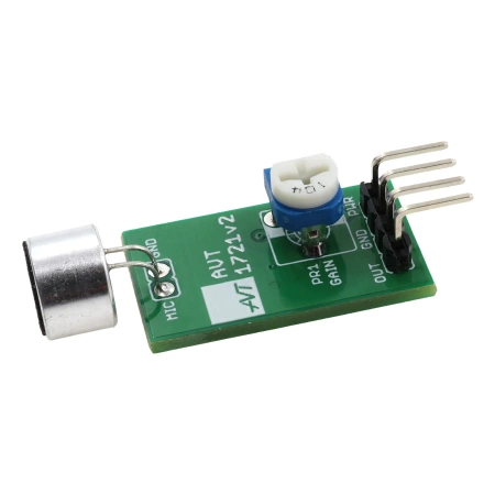 Miniaturowy wzmacniacz mikrofonowy mono z TL072 - KIT AVT 1721