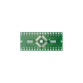 Adapter płytkowy QFP32 na DIP32 do prototypowania układów SMD, PU01