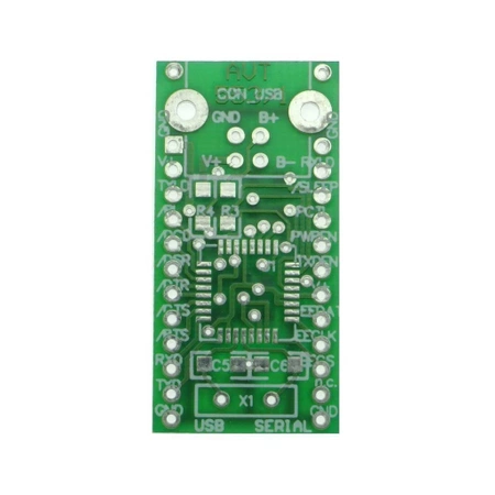 Moduł interfejsu szeregowego USB232, PCB do projektu AVT553/U232