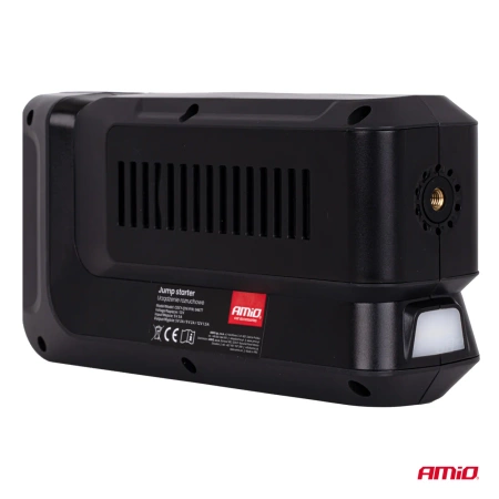Jump Starter 12V 12AH 1600A 4w1 Starter/Latarka Led/Kompresor/Powerbank AMIO 04677