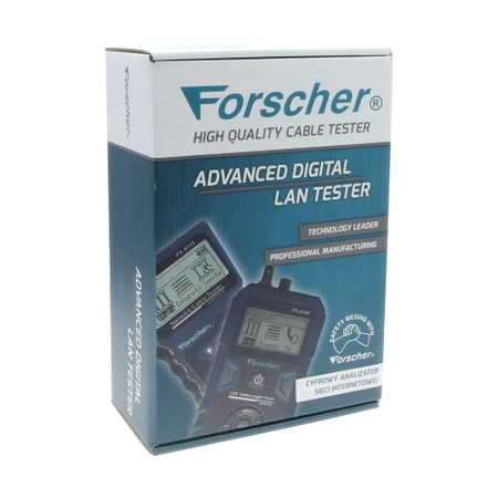 Tester sieci LAN szukacz par przewodów FS8114 Forscher
