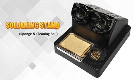 Stacja lutownicza z odsysaczem i dodatkową lutownicą Proskit SS-988B