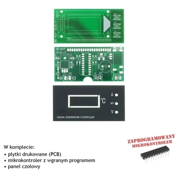 Uniwersalny termostat, PCB's i mikroprocesor do projektu AVT3131