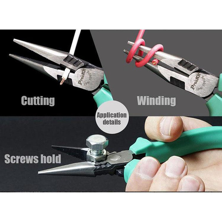 Szczypce uniwersalne 166mm Proskit 1PK-709DS