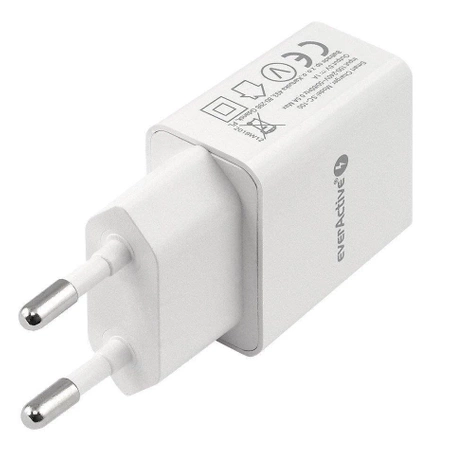 Ładowarka USB 1A, ładowarka sieciowa iQ Smart Charging, everActive SC100