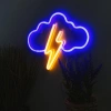 Neon LED "chmurka", dekoracja LED 29x23cm zasilanie z baterii lub USB