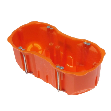 Puszka podtynkowa 60mm, głębokość 60mm, podwójna