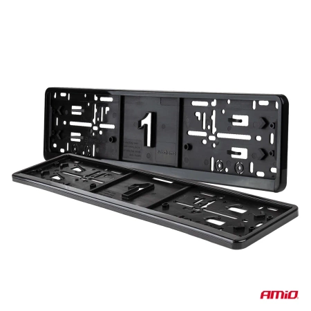 Ramka tablicy rejestracyjnej 520x110mm EU AMIO 04780
