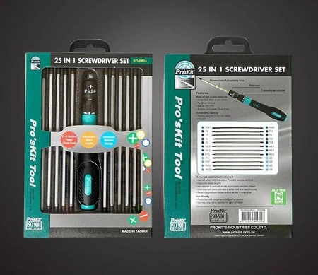 Zestaw wkrętaków 24 w 1 SD-9824 Proskit