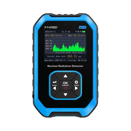 Licznik Geigera GC-01, max 10000 μSv/h, FNIRSI