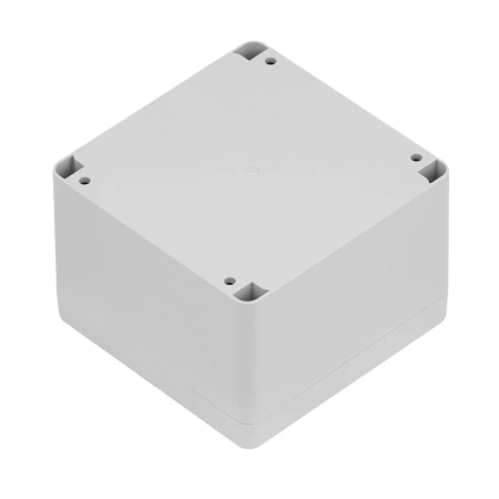 Obudowa hermetyczna ZP105.105.75JH, 105 × 105 × 74,7 mm, ABS, jasnoszara, Kradex